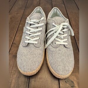 Vans Espadrille Canvas Sneakers – Light Grey Linen Beach
